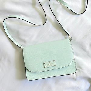 Kate Spade Mint Green Crossbody Purse